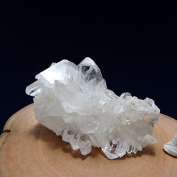 水晶 クラスター  天然石 82x42x36mm  QRZCLT-001 9枚目の画像