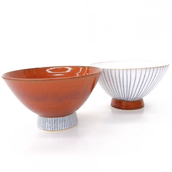 【清水焼】和モダン　飯碗 (単品) 6枚目の画像