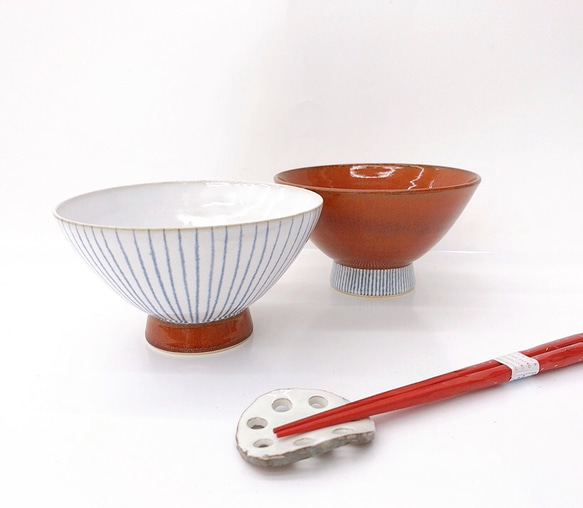 【清水焼】和モダン　飯碗 (単品) 7枚目の画像
