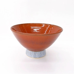 【清水焼】和モダン　飯碗 (単品) 2枚目の画像