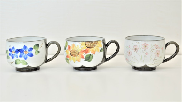 【清水焼】12ヶ月マグ(５月) 4枚目の画像