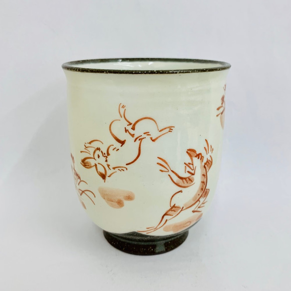 清水焼き 高山寺 赤塗り