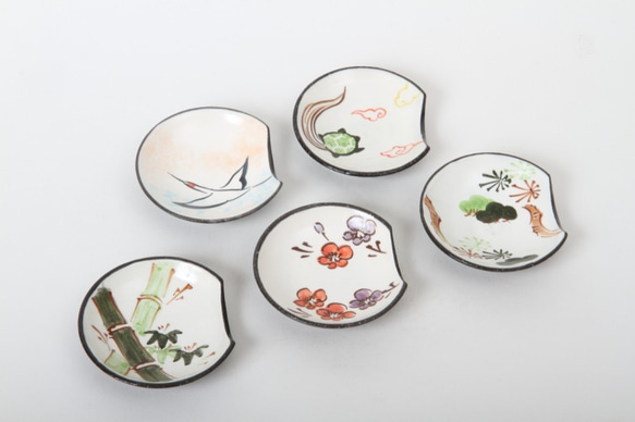 【清水焼】豆皿箸置（亀） 4枚目の画像