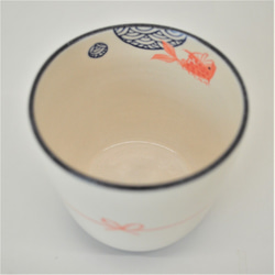 【清水焼】お祝いフリーカップ（鯛） 2枚目の画像