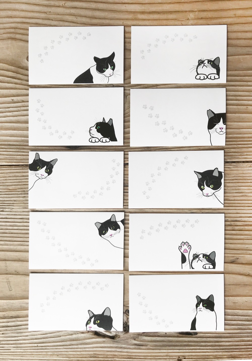 フォロワー様限定788円 世界に1つだけのハンドメイドメッセージカード　猫 フォロワー様限定788円 世界に1つだけのハンドメイドメッセージ