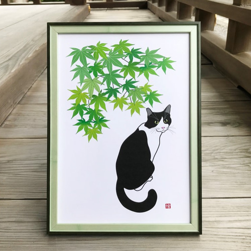 レア　猫ひた　直筆サイン入り B2ポスター　フレーム付　感謝祭　希少 Amazon.co.jp: 猫汰つな 誕生日記念2022 直筆サイン入りポスト