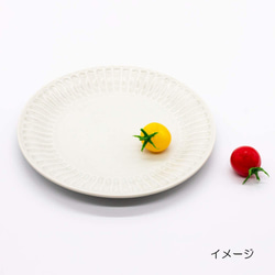513-0001-0002　取皿 小皿 プレート シンプルモダン /SHINOGI18cmプレート 1枚目の画像