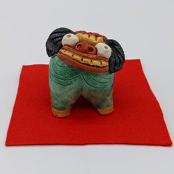 獅子舞 陶器 置物 4体セット 2025年最新】獅子 置物 陶器の人気アイテム - メルカリ