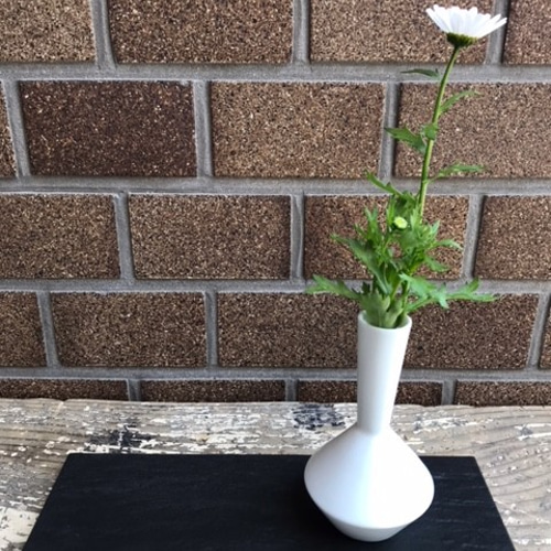 508-0040 花器 花瓶 置物 インテリア 和陶器 和モダン /フラツタム一輪