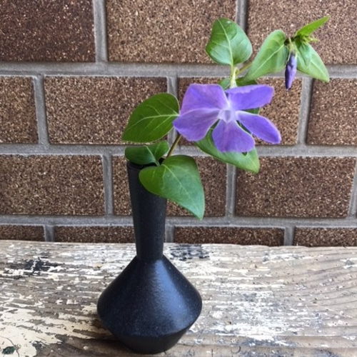 508-0041 花器 花瓶 置物 インテリア 和陶器 和モダン /フラツタム一輪