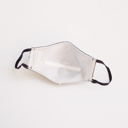【立体デザイン】ドット マスク　冷感　UVカット　シルク　紫外線対策　二重マスク　インナーマスク 7枚目の画像