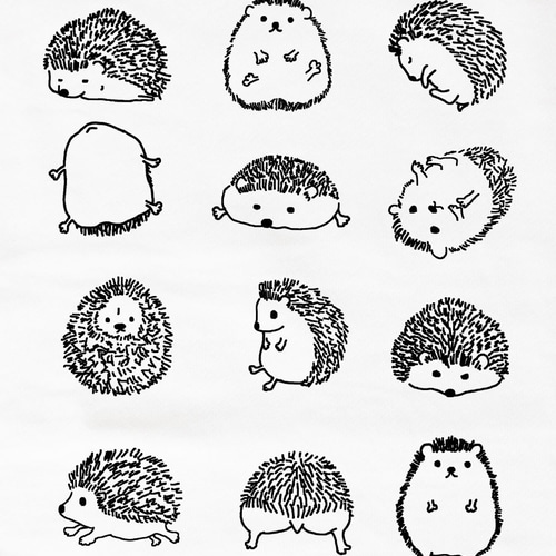 ハリネズミの日常 メンズタイプ Tシャツ marutaka 通販 4487375