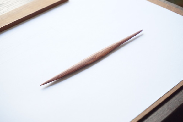 木製裁紙刀小號 (Bubinga) A017-0 第4張的照片