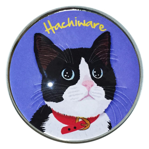 猫 ピンバッジ 猫ピンバッチ ねこピンズ ハチワレ 猫イラスト Cat Pins