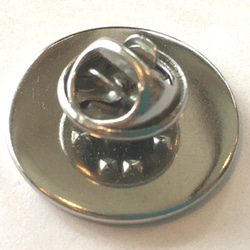 家紋ピンバッジ 20mm 折敷に三文字 ピンバッチ pins 家紋… 3枚目の画像