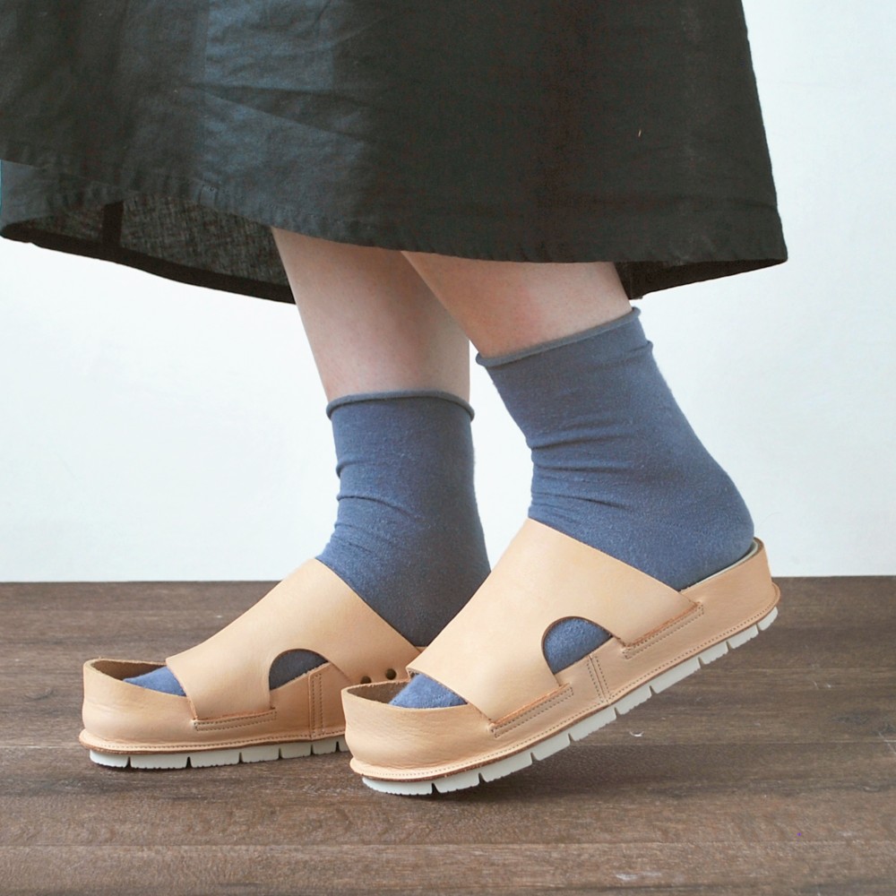 ヌメ革クラフトカヌーサンダル　RegettaCanoe -リゲッタカヌー- CJCR2500  本革 つっかけ　レザー