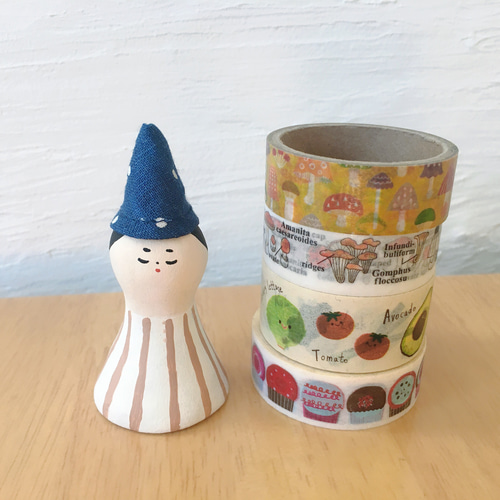 昭和レトロ】加藤工芸 帽子の女の子 陶器製 貯金箱 - メルカリ