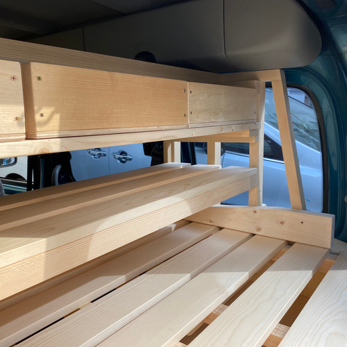 コカングー　車中泊　ベット　自作 コカングー 車中泊 ベット 自作 - メルカリ