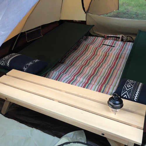 コカングー 専用荷台 折りたたみローテーブル キャンプに！ 白木素地 