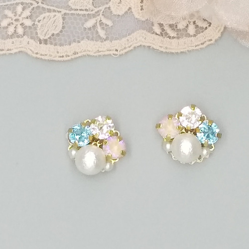 ビジューピアス/イヤリング NO．16 ピアス（その他） akane