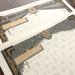 【旧版】組み立て式レターセット《蝕の天幕》 3枚目の画像