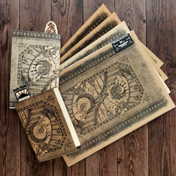 ペーパーブックカバー《螺旋暦》 2枚目の画像