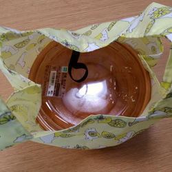 エコバッグ　コンビニ弁当用レジ袋サイズ 4枚目の画像