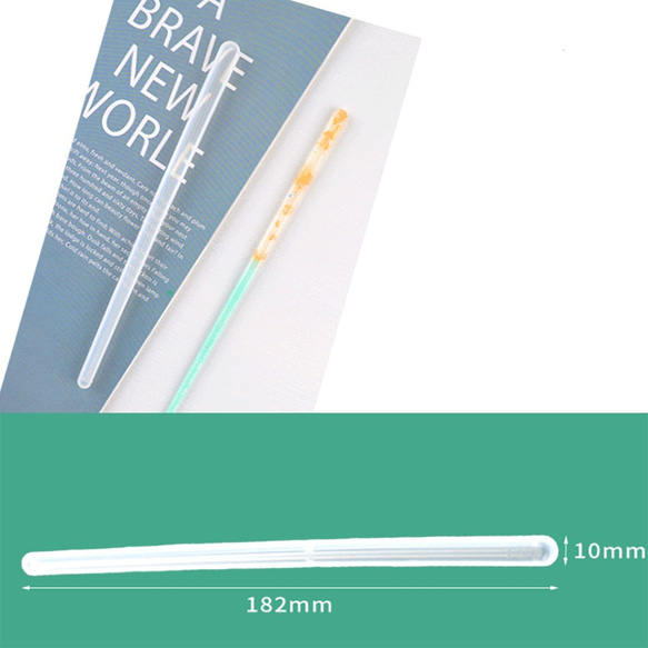 474 シリコンモールド 箸 かんざし マドラー その他素材 素材屋 絆堂 8