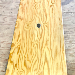 ガラスタイルを埋め込んだ針葉樹合板の折りたたみテーブル ロー