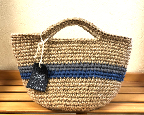 スヌーピー 除く ハンドメイド 西海岸風マルシェバッグ