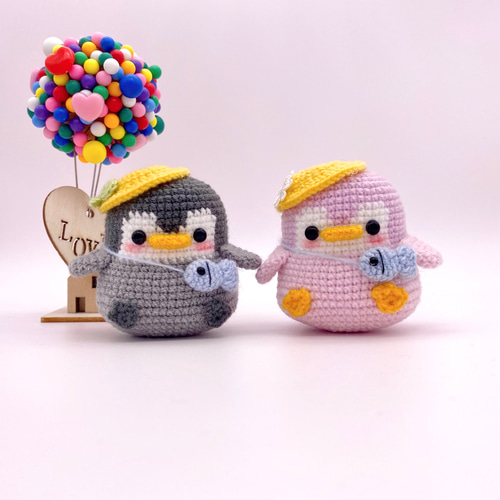 ミニペンギン あみぐるみ ハンドメイド あみぐるみ Sue 通販｜Creema 