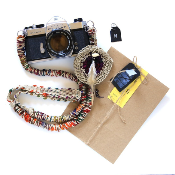 數量限定 5 件 / 原生相機背帶（腰帶）和鏡頭蓋固定器幸運袋 第1張的照片