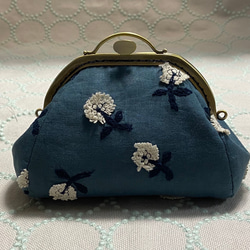 点と線模様製作所⭐️ミナペルホネン がま口ポーチ送料無料