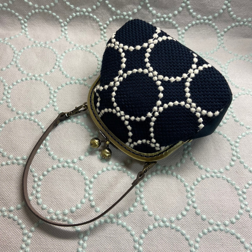 ミナペルホネン tambourine、chouchoがま口ポーチ 送料無料