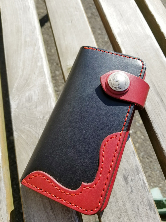 【受注生産】ハンドメイド手帳型iPhoneレザーケースイーグルカットデザイン‼️iPhoneXs制作可能 お気軽に質問 iPhone6s