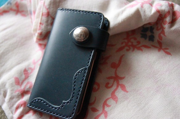 【受注生産】ハンドメイド手帳型iPhoneレザーケースイーグルカットデザイン‼️iPhoneXs制作可能 お気軽に質問 iPhone6s