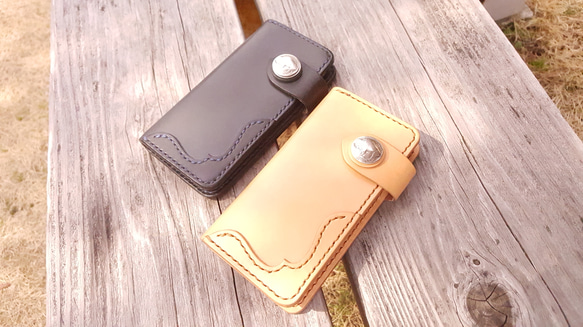 【受注生産】ハンドメイド手帳型iPhoneレザーケースイーグルカットデザイン‼️iPhoneXs制作可能 お気軽に質問 iPhone6s