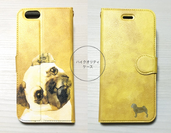 Pug phone case, Dog case for iPhone, Animal phone case 第2張的照片