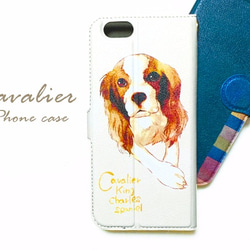 Cavalier phone case, Dog case for iPhone, iPhone X/XS, XSmax 第1張的照片
