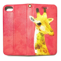 Giraffe phone case, case for iPhone, animal phone case 第3張的照片