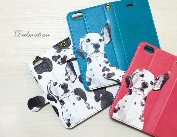 Dalmatian phone case, Dog phone case for iPhone, iPhone X/Xs 第1張的照片