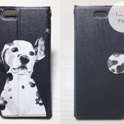 Dalmatian phone case, Dog phone case for iPhone, iPhone X/Xs 第3張的照片