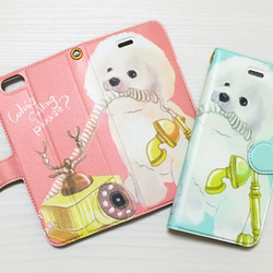 Bichon Frise phone case, Dog case for iPhone, iPhone6/6s, XS 第1張的照片