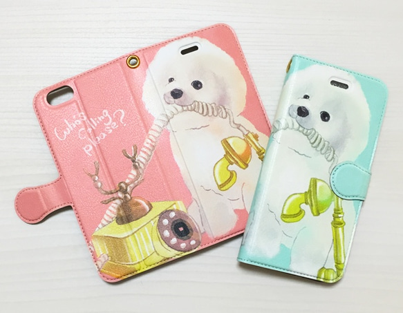 Bichon Frise phone case, Dog case for iPhone, iPhone6/6s, XS 第1張的照片