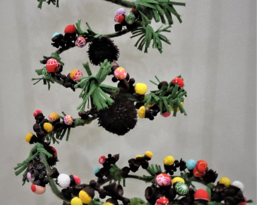 どんぐり帽子のクリスマスオーナメント どんぐりのクリスマスオーナメント 生成り帽子 - HIRORIN822'S GALLERY