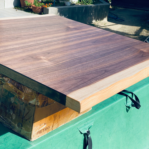 こたつ天板ウォールナット皮付き105日本製 こたつ天板ウォールナット皮付き105日本製 【公式通販】