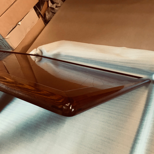 こたつ天板両面ケヤキ90角日本製