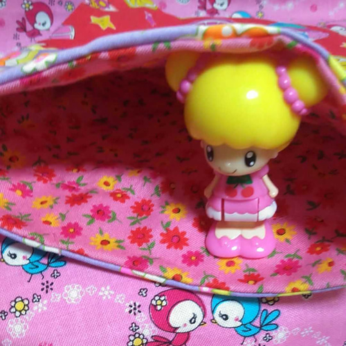 2K-12 ハニーチューン♥巾着袋 ピンクス pinks パッチワーク コップ袋 