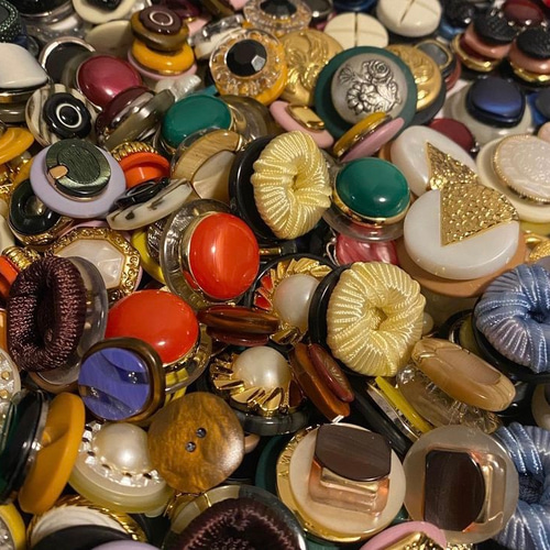 ヴィンテージオリジナルカボション ボタンセット ボタンまとめ売り 10