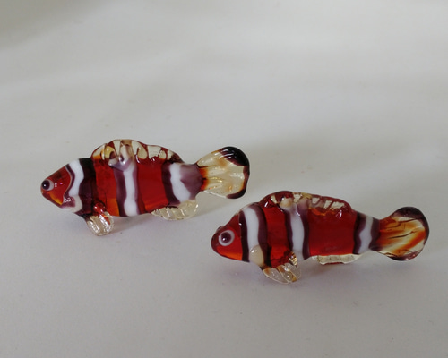 クマノミの立体オブジェ 「クマノミ親子」 作takuma 現代アート クマノミの立体オブジェ 「クマノミ親子」 作takuma 現代アート